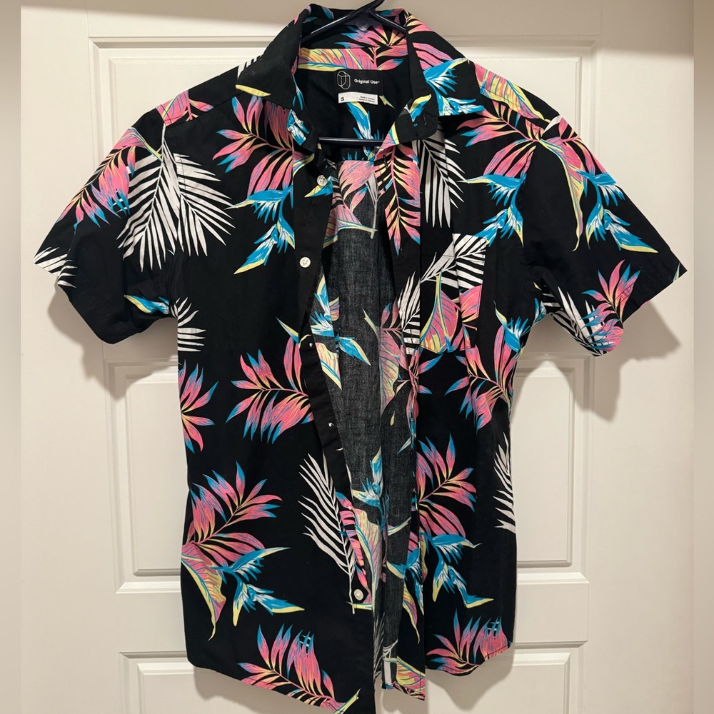 Original Use Hawaiin Neon Shirt.